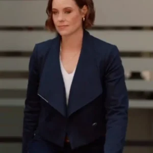 Ashley Williams Falling Together Blue Jacket