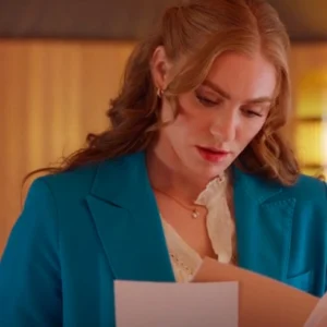 Ava Micallief Love On The Danube Royal Getaway Blue Blazer 