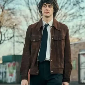 Bardon Quinn This Town Suede Leather Jacket Full View