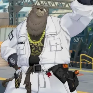 Ben Bigger Zenless Zone Zero White Cotton Costume Jacket