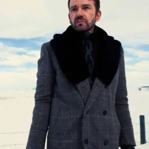 Billy Bob Thornton Fargo Fur Collar Wool Coat