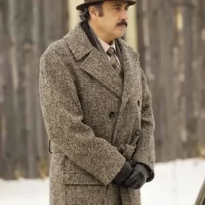 Brad Garrett Fargo Wool Long Coat