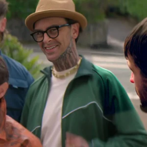 Brassic S06 Vinnie ONeil Green Track Jacket