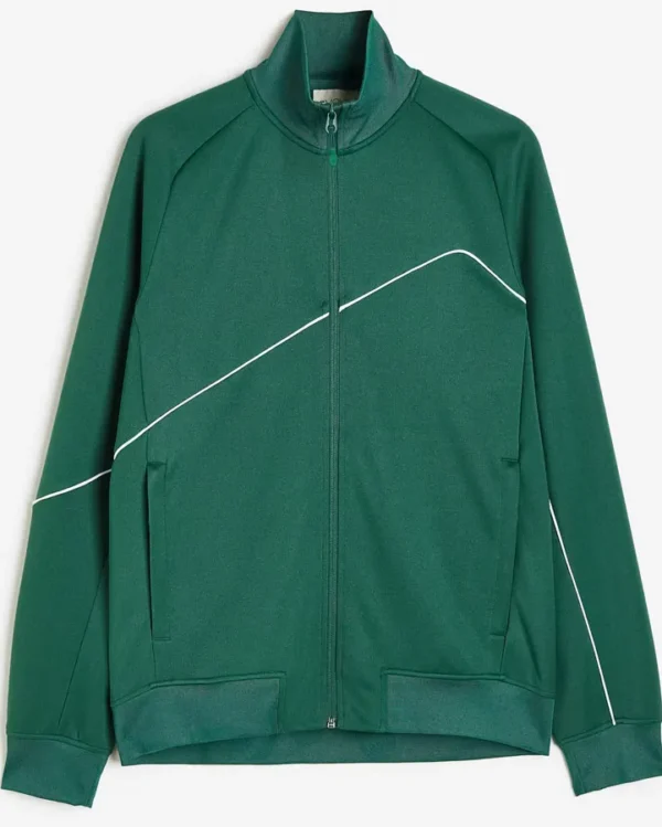 Brassic S06 Vinnie ONeil Green Track Jacket On Sale