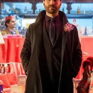 Brett Goldstein Ted Lasso Roy Kent Black Coat