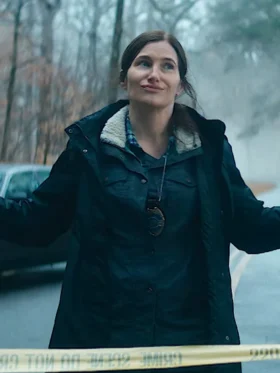 Buy Agatha All Along 2024 Kathryn Hahn Black Hooded Jacket