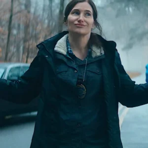 Buy Agatha All Along 2024 Kathryn Hahn Black Hooded Jacket