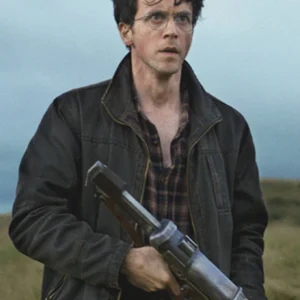 Buy In Vitro 2024 Ashley Zukerman Black Cotton Jacket