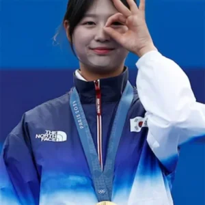 Buy Paris Olympic 2024 Lim Sihyeon Blue Jacket For Men And Women