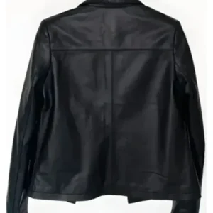 Camila Mendes Upgraded Black Leather Jacket