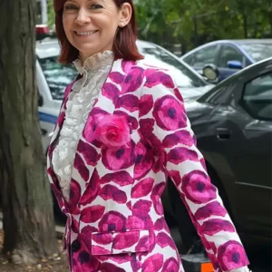 Carrie Preston Elsbeth S02 Floral Blazer