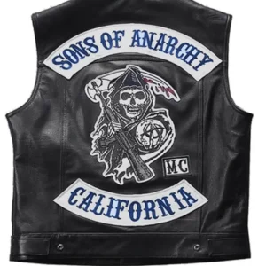 Charlie Hunnam Sons of Anarchy Vest Back