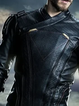 Chris Wood Supergirl S03 Mon El Leather Jacket