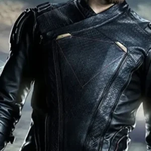 Chris Wood Supergirl S03 Mon El Leather Jacket