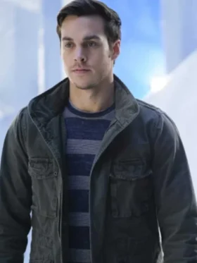 Chris Wood Supergirl S06 Mon El Black Cotton Jacket