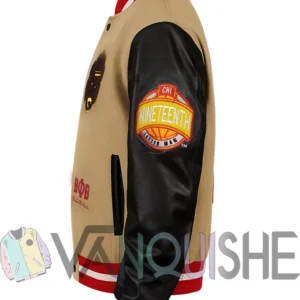 College Dropouts Hip Hop Letterman Jacket left