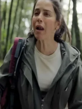 Daniela The Accident Grey Hooded Jacket