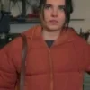 Darci Shaw Brassic S04 Peach Puffer Jacket Front