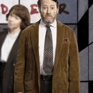 David Mitchell Ludwig Brown Blazer