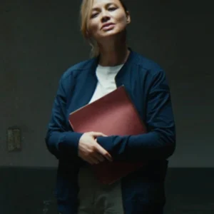 Detained 2024 Moon Bloodgood Blue Bomber Jacket