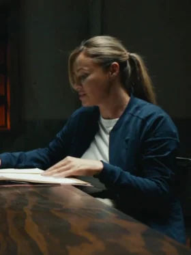 Detained 2024 Moon Bloodgood Blue Bomber Jacket On Sale