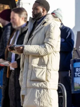 Dipo Ola Ludwig White Puffer Coat