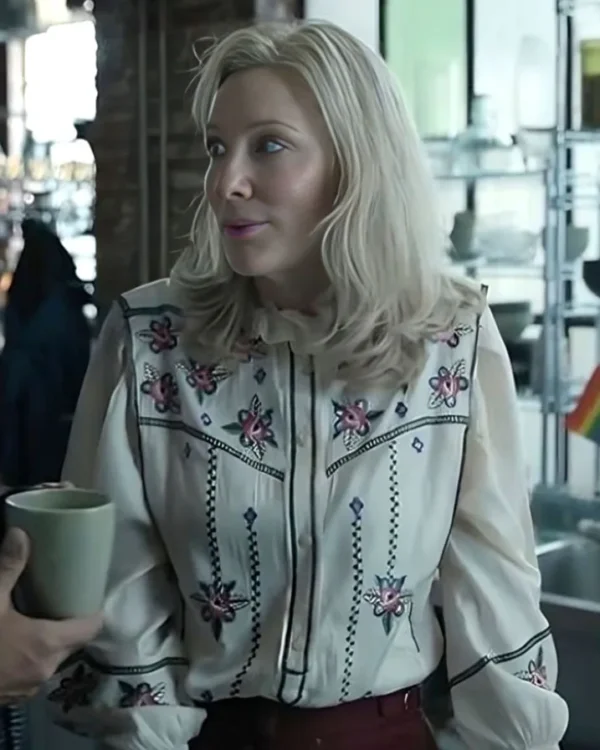 Disclaimer Cate Blanchett Embroidered Shirt