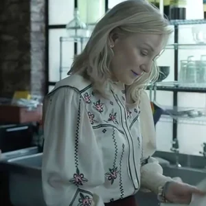 Disclaimer Cate Blanchett Embroidered Shirt For Sale