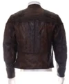 Eddie Brock Venom Real Leather Jacket Back