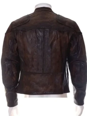 Eddie Brock Venom Real Leather Jacket Back