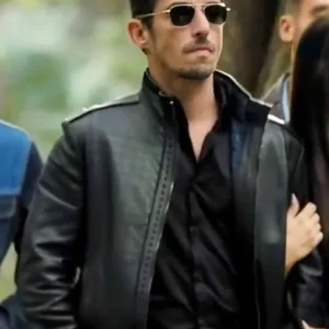 El Charro Mejia The Accident Black Leather Jacket For Sale