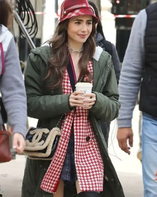 Emily Cooper Emily In Paris Hooded Coat