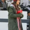 Emily Cooper Emily In Paris Hooded Coat Full View