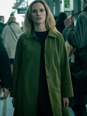 Emma Flyte Slow Horses S04 Green Coat