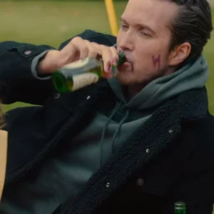Emmett Scanlan Fool Me Once S01 Black Cotton Jacket For Sale