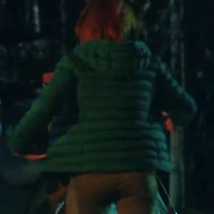 English Teacher 2024 Gwen Sanders Green Puffer Jacket On Sale