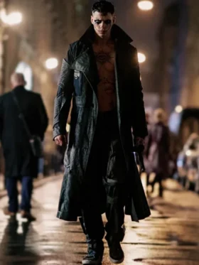 Eric Draven the Crow Leather Trench Coat