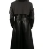 Eric Draven the Crow Leather Trench Coat Back
