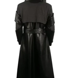 Eric Draven the Crow Leather Trench Coat Back