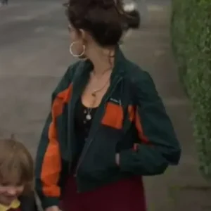 Erin Croft Brassic S05 Green Jacket Front View