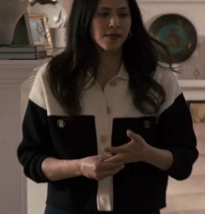 Esther Nobody Wants This Black White Wool Jacket