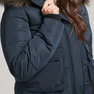 Everest Ella Bomber Blue Jacket 
