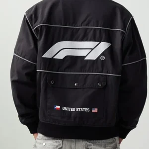 Formula 1 x PacSun Austin Grid Sports Cotton Jacket Back