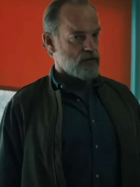 Frank Harkness Slow Horses S04 Green Bomber Jacket