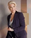 Hannah Waddingham Ted Lasso S02 Black Blazer Side View