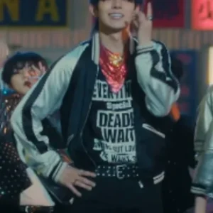 Heeseung Enhypen Sweet Venom Satin Jacket