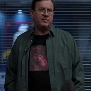 Higgins Ted Lasso Shirt Style Green Jacket