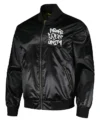 Hip Hop 50 Black Satin Jacket 
