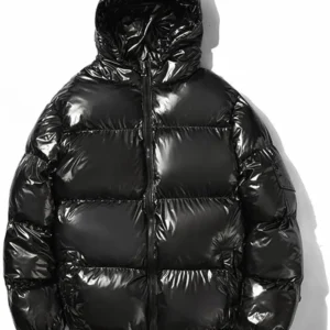 Hip Hop Black Puffer Jacket