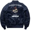 Hip Hop Bomber Jacket Back